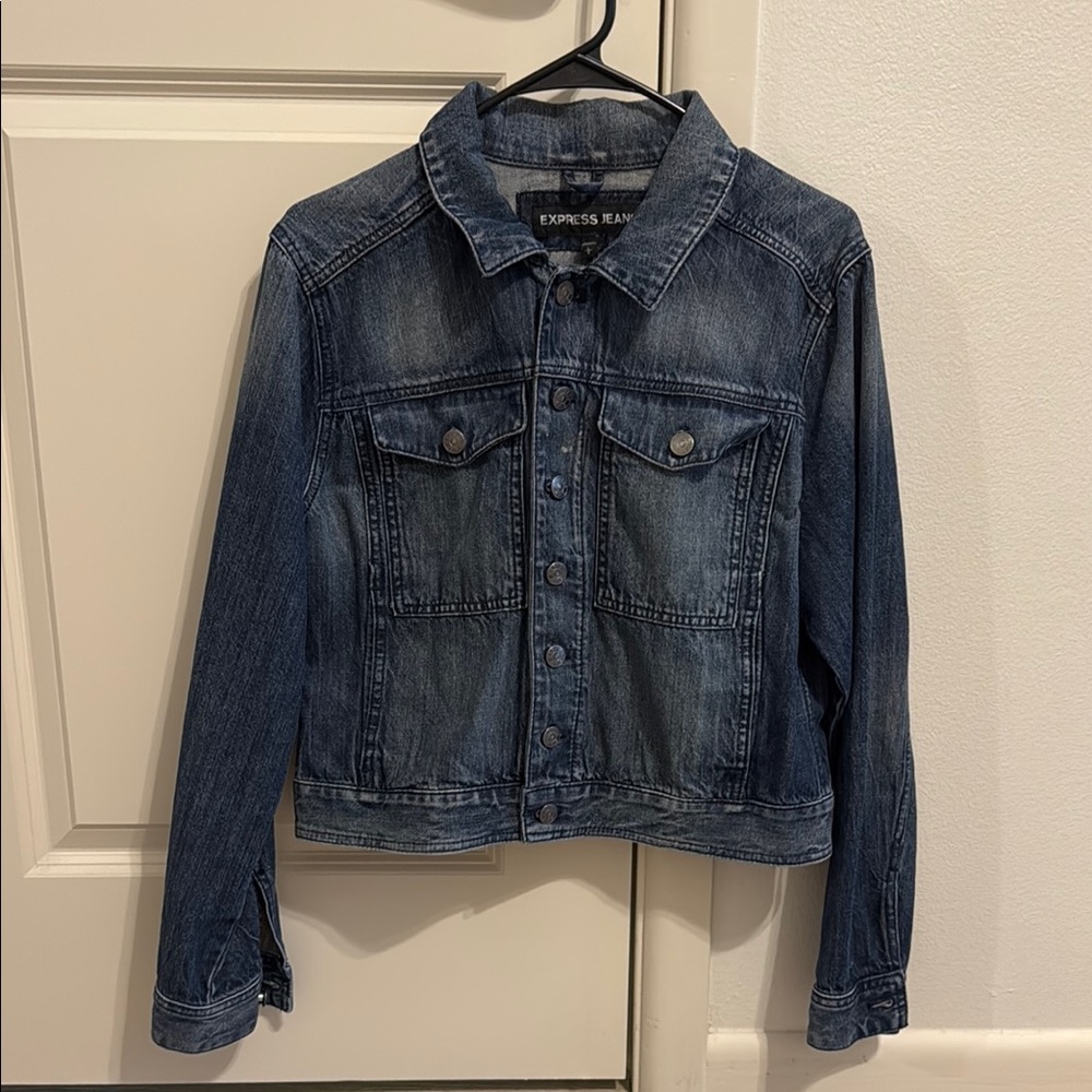 Express Jean Jacket - Blue